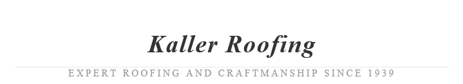 Kaller Roofing Header Text